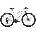 BIC MTB TOPMEGA FLAMINGO R29 21VEL BLANCO/ROSA/CELESTE T.XS