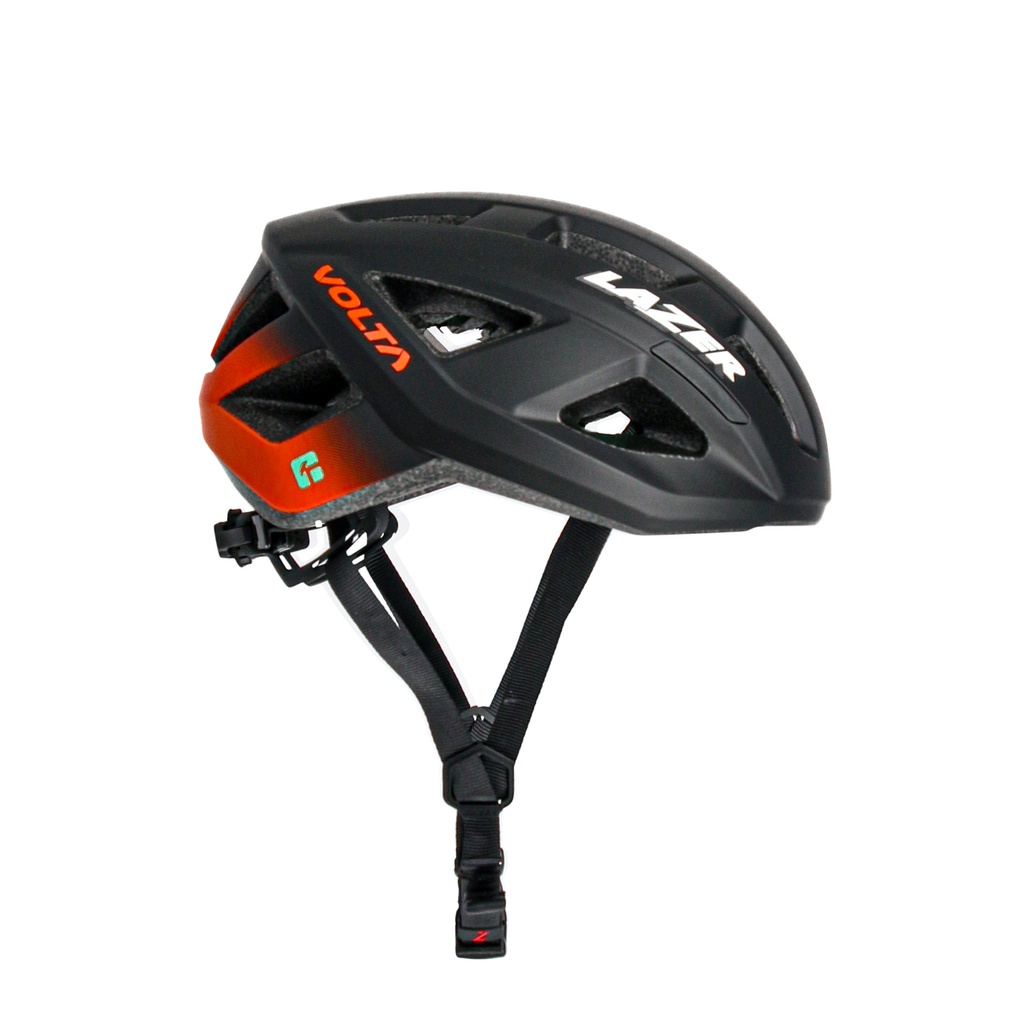 CASCO VOLTA LAZER TONIC KC RUTA NEGRO/NARANJA S