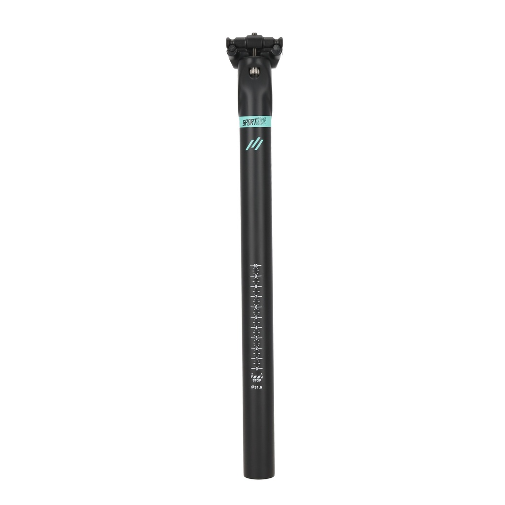 PORTASILLA CARBONO SPACE310 31.6X400MM OFFSET