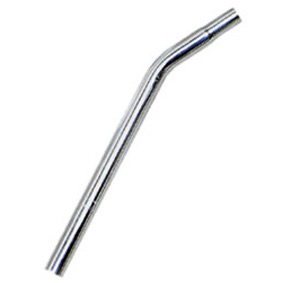 CAÑO DE ASIENTO 22.2x450MM ACERO CURVO CROMADO