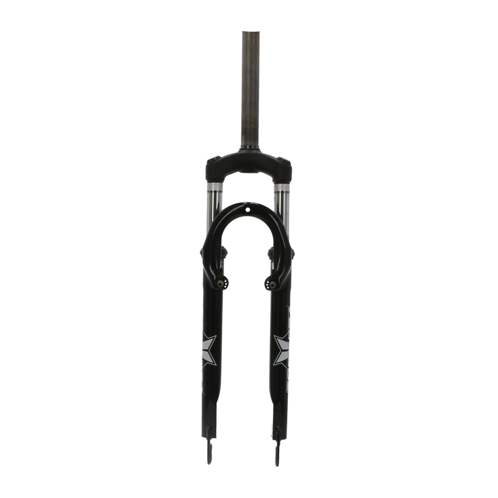 HORQUILLA RÍGIDA ACERO 29" 28.6x200 V-BRAKE/DISCO SIN ROSCA NEGRA TOPMEGA
