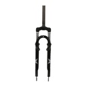 HORQUILLA RÍGIDA ACERO 29" 28.6x200 V-BRAKE/DISCO SIN ROSCA NEGRA TOPMEGA