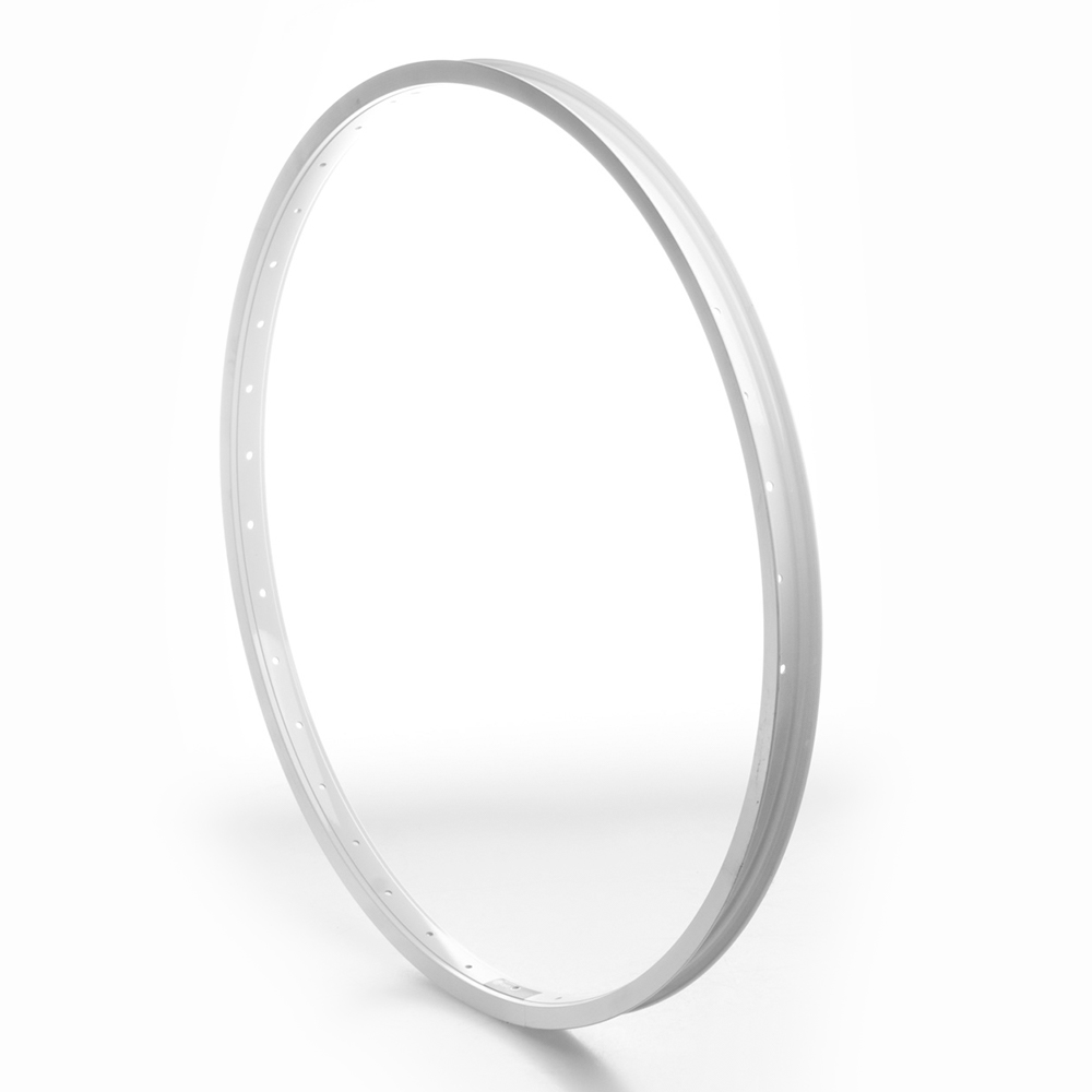 LLANTA 26''X25X16MM 36A ALUMINIO BLANCO PULIDA