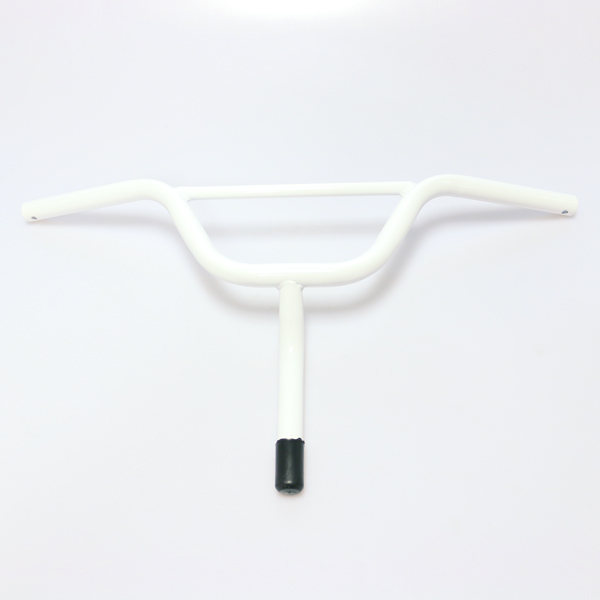 MANUBRIO CROSS INFANTIL R20 590MM BLANCO ACERO SIN LEVAS