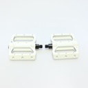 PEDAL ALUMINIO FREESTYLE FULL 1/2'' BLANCO TOPROAD