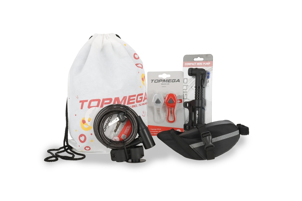 KIT DE SEGURIDAD TOPMEGA CON MOCHILA - BASICO