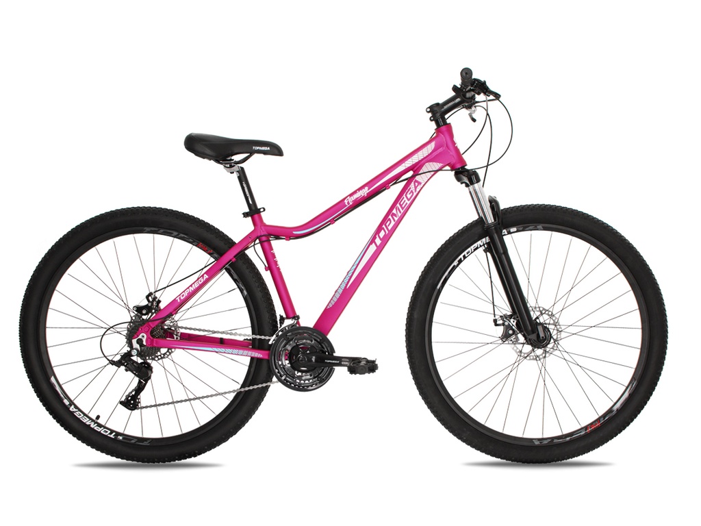 BICICLETA MTB FLAMINGO R29 21VEL FUCSIA/BLANCO TALLE M SENSAH